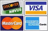 Accept credit cards