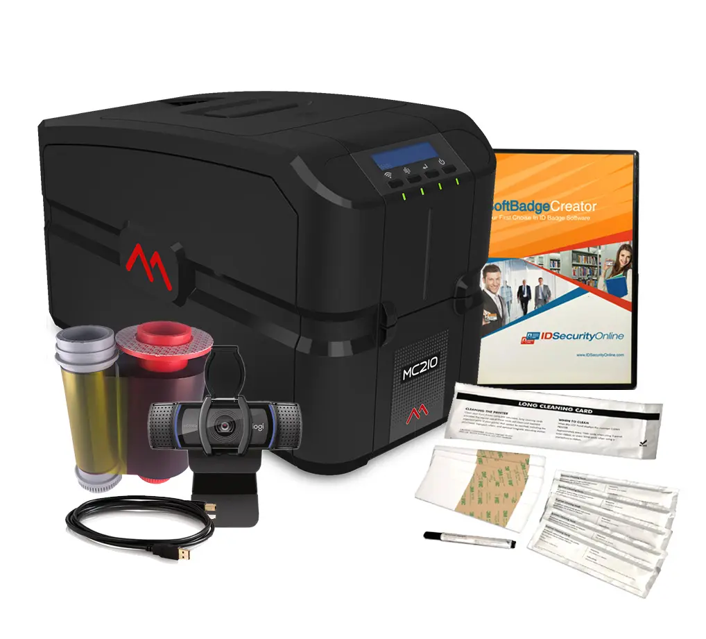 Matica MC210 Direct-to-card Color Single-Sided Photo ID System