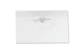 Name Tag Holder with Nickel Plated Steel Pin (Size: 4