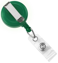 Badge Reel with Clear Vinyl Strap 