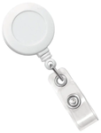 Badge Reel with Clear Vinyl Strap 