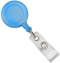 Neon Round Badge Reel (Colors: Neon Blue)