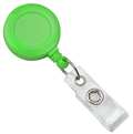 Neon Round Badge Reel (Colors: Neon Green)