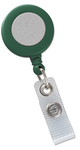 Badge Reel with Silver Sticker, Reinforced Vinyl Strap 