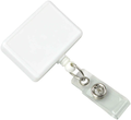 Rectangle Badge Reel (Colors: White)