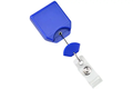 B-REEL™ Badge Reel with Swivel-Clip with Teeth (Colors: Metallic Blue)