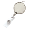 Badge Reel with Clear Vinyl Strap 