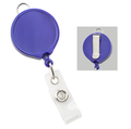 Badge Reel with Clear Vinyl Strap 