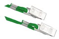 Open Ended Lanyard with 2 Bulldog Clips (Colors: Green )