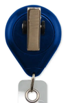 Premium Badge Reel with Strap And Swivel Clip (Colors: Royal Blue)