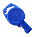  Non-Magnetic Badge Reel with Plastic Clip (Color: BLUE)