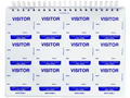 TEMPbadge Visitor Badge Log Book