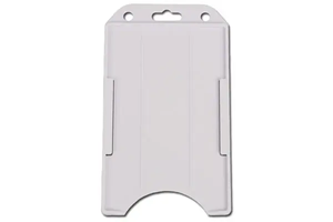 Vertical Colored Open-Face Multi-Card Holder