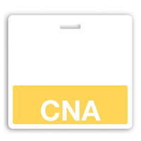 Badge Buddies "CNA" (Yellow bar)