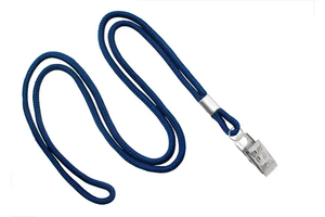 1/8" Lanyard With Bulldog Clip