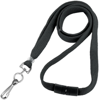 3/8" Breakaway Lanyard with Swivel Hook