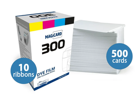 Magicard 300 YMCKO Color Ribbon (Qty. 10) 