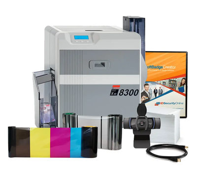 Matica XID8300 Single Sided Retransfer Photo ID Card System