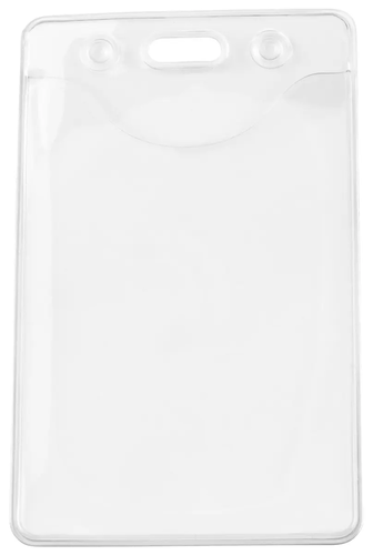 Clear Vinyl Phthalates-Free Badge Holder Vertical