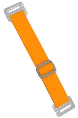 Neon Orange Adjustable Elastic Arm Band Strap