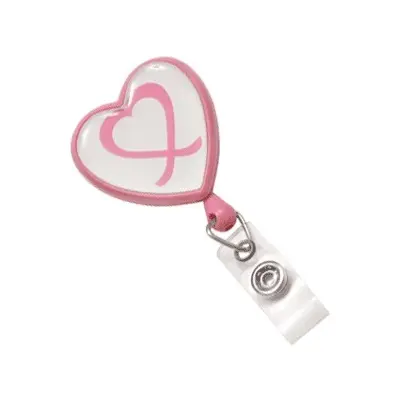 Heart Shape Badge Reel