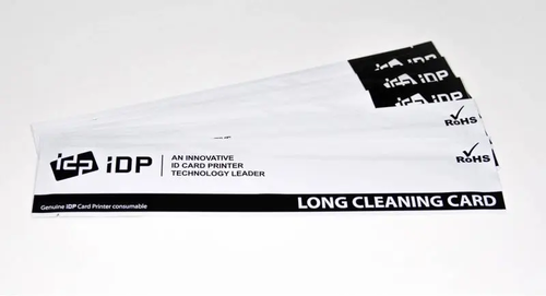 [DISCONTINUED BY IDP] Long sleeve cleaning card kit for automatic cleaning (10pcs)