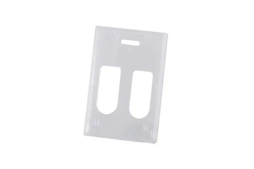 Rigid wear® Polycarbonate 2 Card Badge Holder