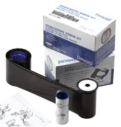 Entrust Graphics White Monochrome Ribbon Kit - 1500 prints
