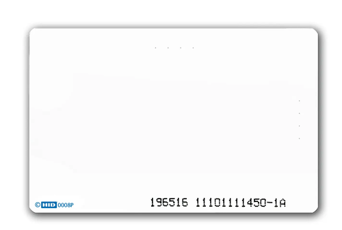 HID 1586 ISOProx II PET Cards – Printable – Qty 100