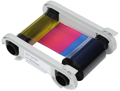 Evolis Half Panel Color Ribbon YMCKO - 400 prints