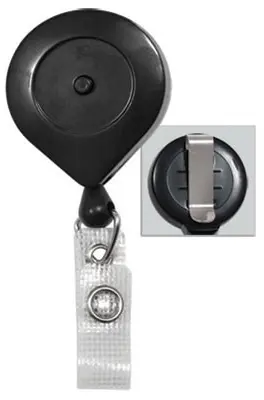 Black Badge Reel with Quick Lock And Release Button