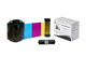 IDP SMART-70 ymcKO Half color ribbon w/ cleaning roller - 1000 cards/roll