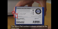 Fargo C50 - Ordering the Correct Ribbon for Your Printer